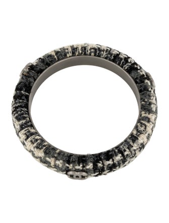 Chanel Tweed CC Bangle