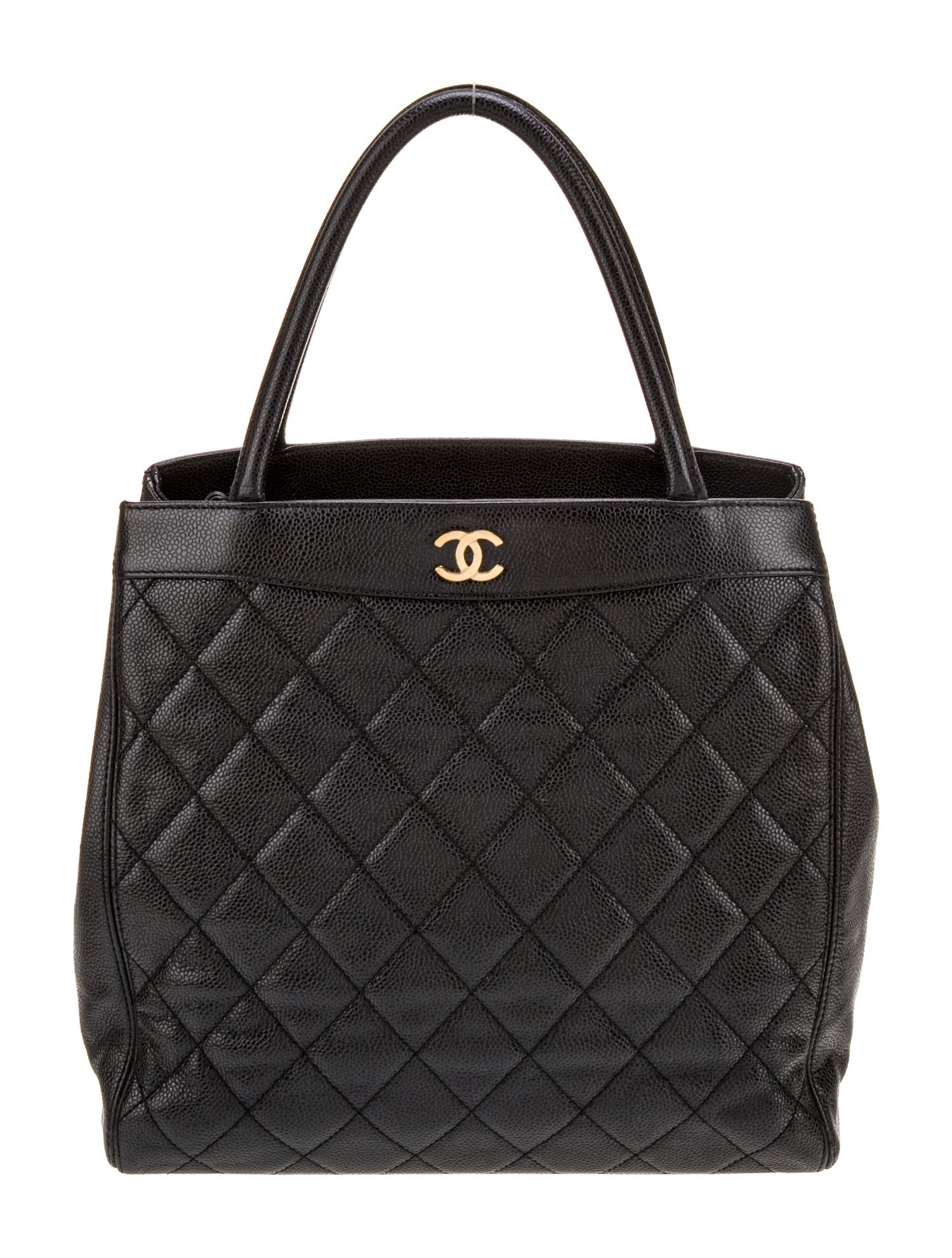 Chanel Quilted CC Handle Bag