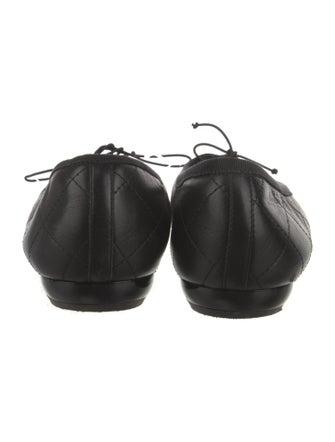 Chanel Ligne Cambon Interlocking CC Logo Ballet Flats