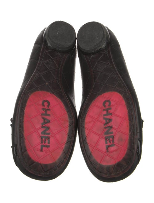Chanel Ligne Cambon Interlocking CC Logo Ballet Flats