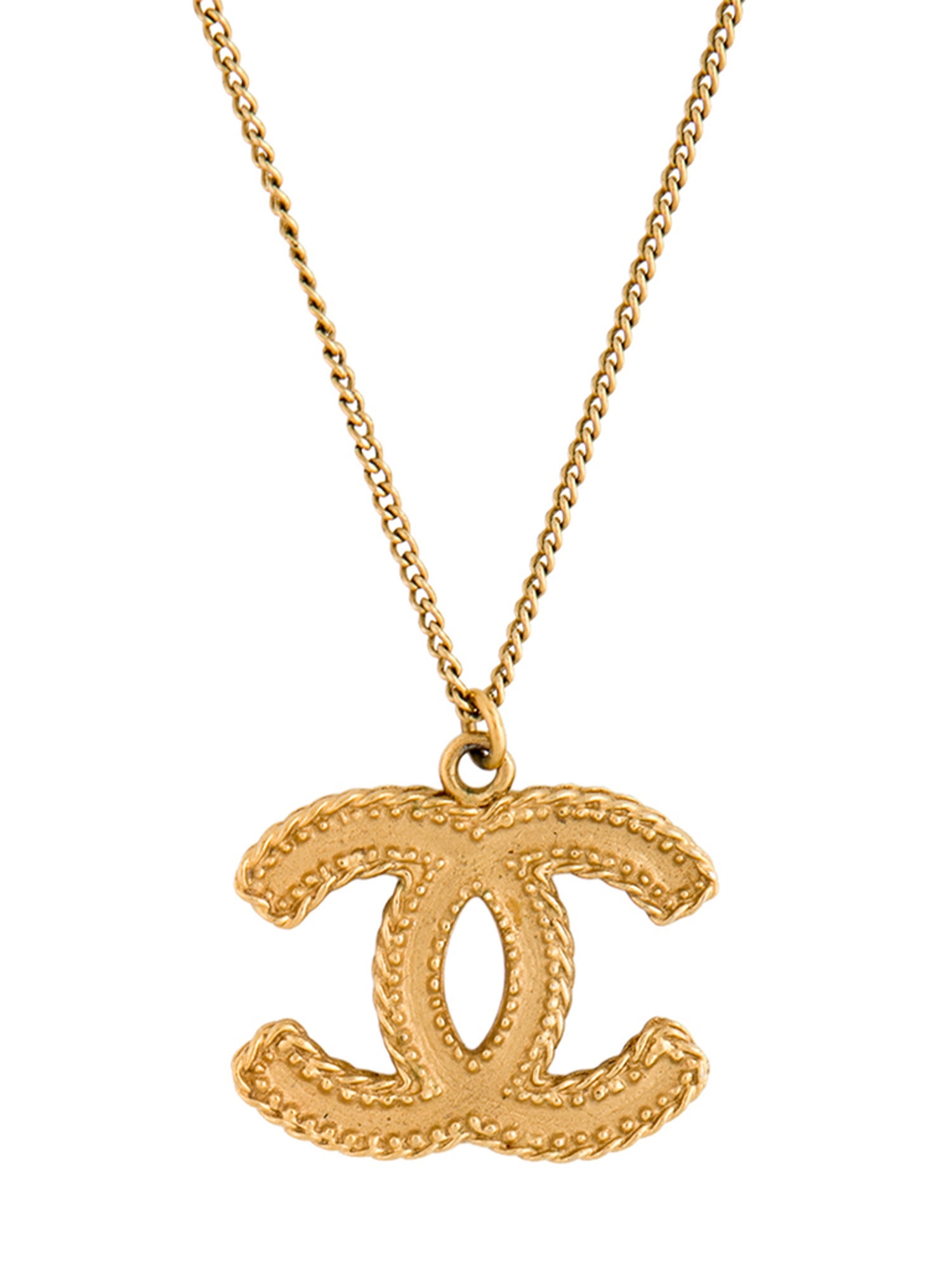 Chanel CC Pendant Necklace