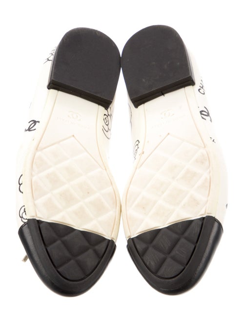 Chanel 2023 Interlocking CC Logo Ballet Flats