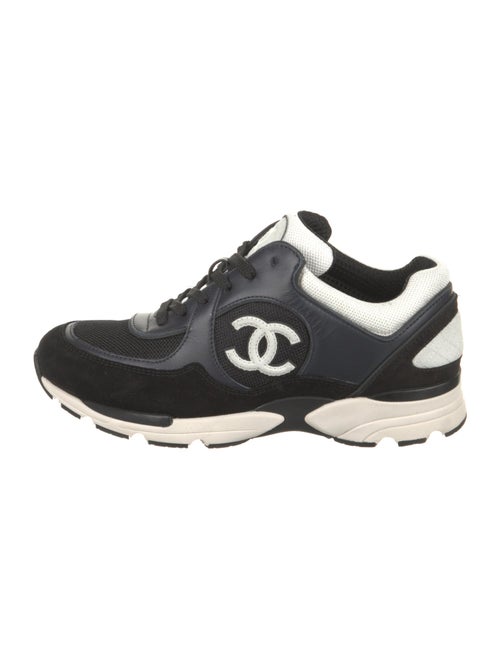 Chanel Interlocking CC Logo Mesh Sneakers