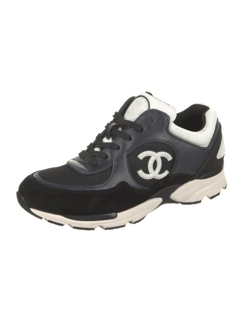 Chanel Interlocking CC Logo Mesh Sneakers