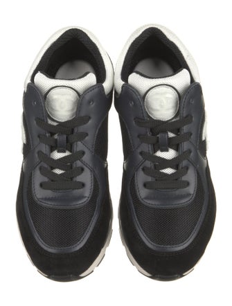 Chanel Interlocking CC Logo Mesh Sneakers