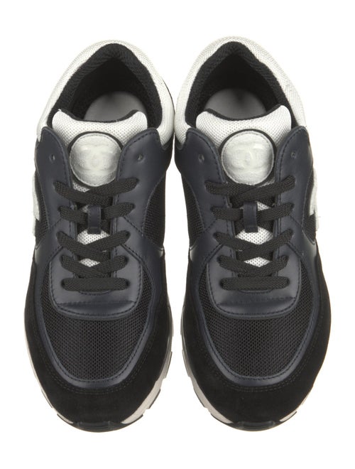 Chanel Interlocking CC Logo Mesh Sneakers