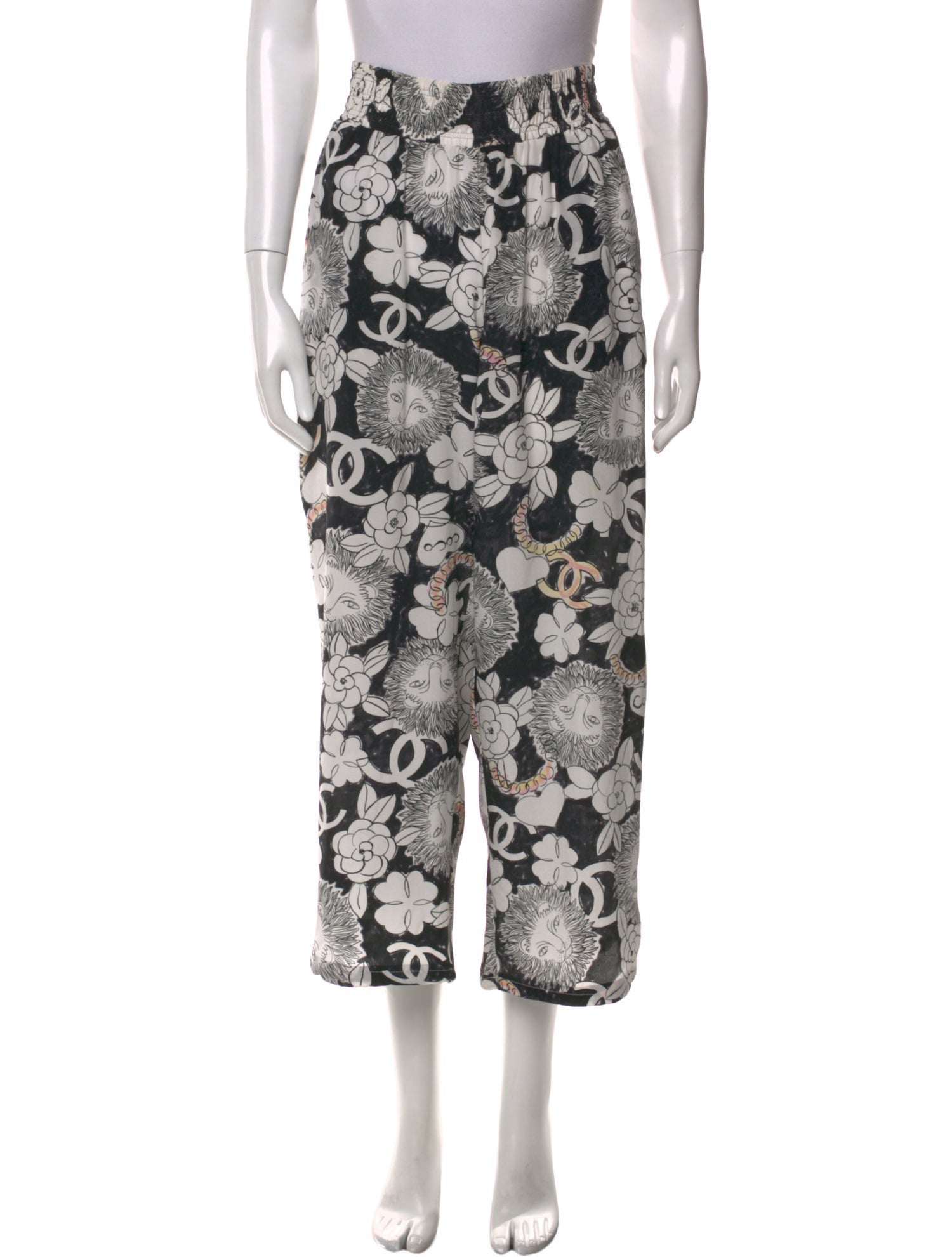 Chanel Vintage Wide Leg Pants