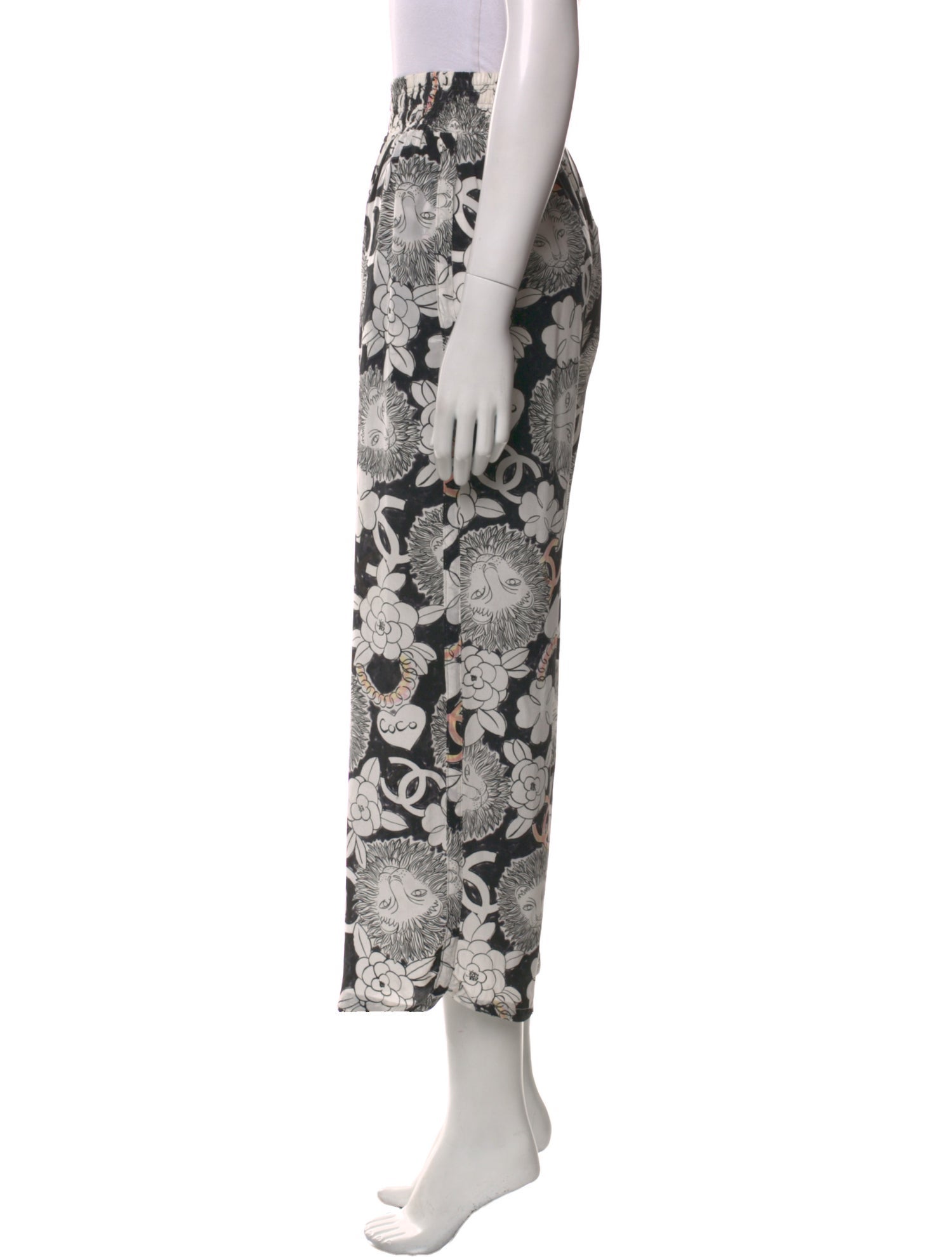 Chanel Vintage Wide Leg Pants