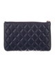 Chanel O-Case Zip Pouch Interlocking CC Logo Wallet