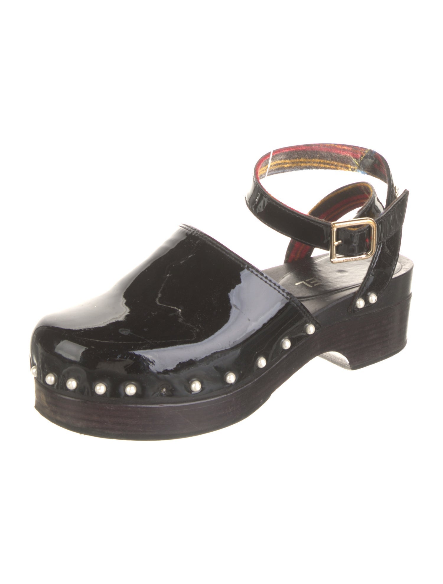 Chanel 2015 Interlocking CC Logo Slingback Pumps