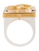 Chanel 2023 Resin CC Cocktail Ring