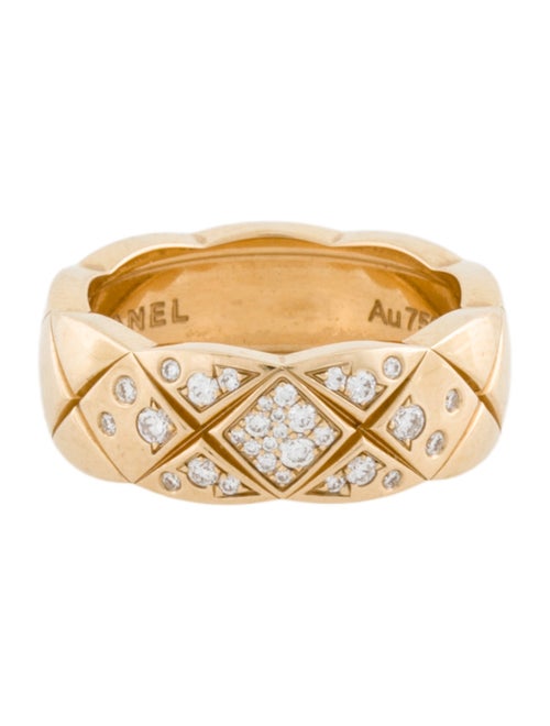 Chanel 18K Diamond Coco Crush Band