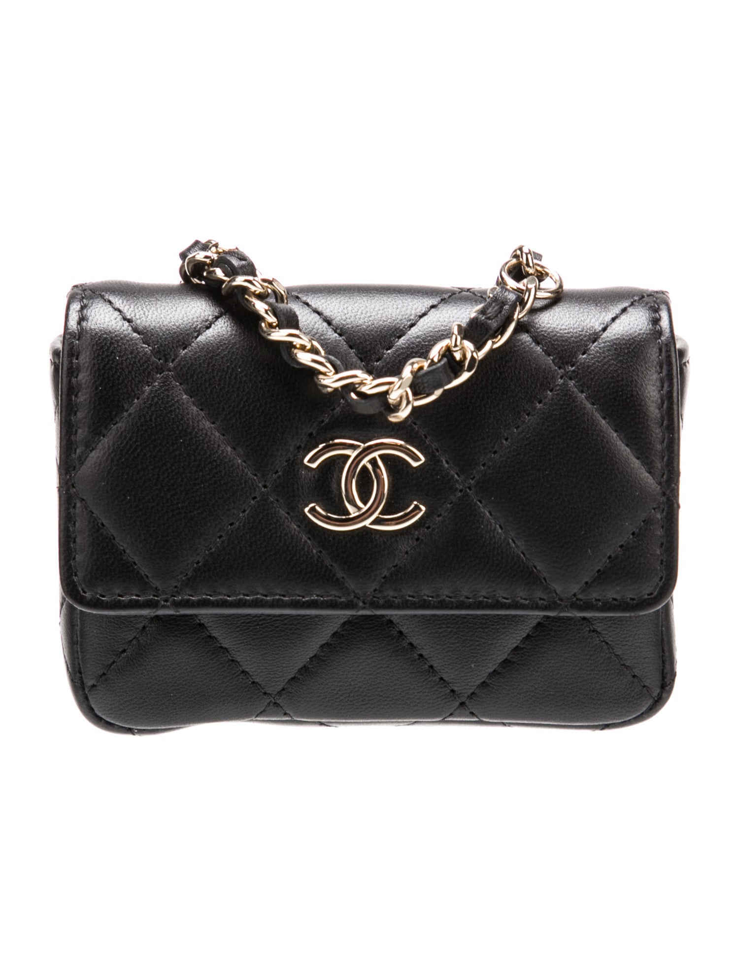Chanel Pearl Chain Belt Bag