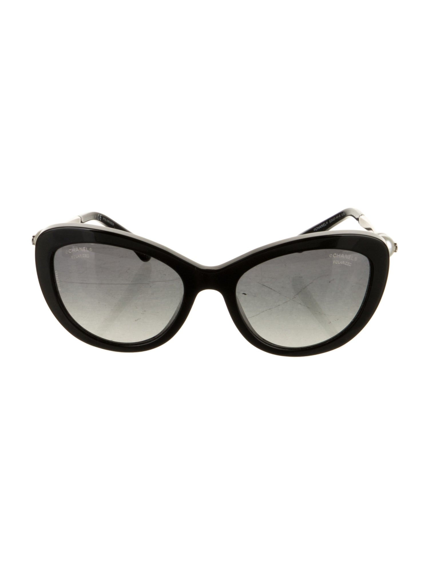 Chanel Interlocking CC Logo Cat-Eye Sunglasses