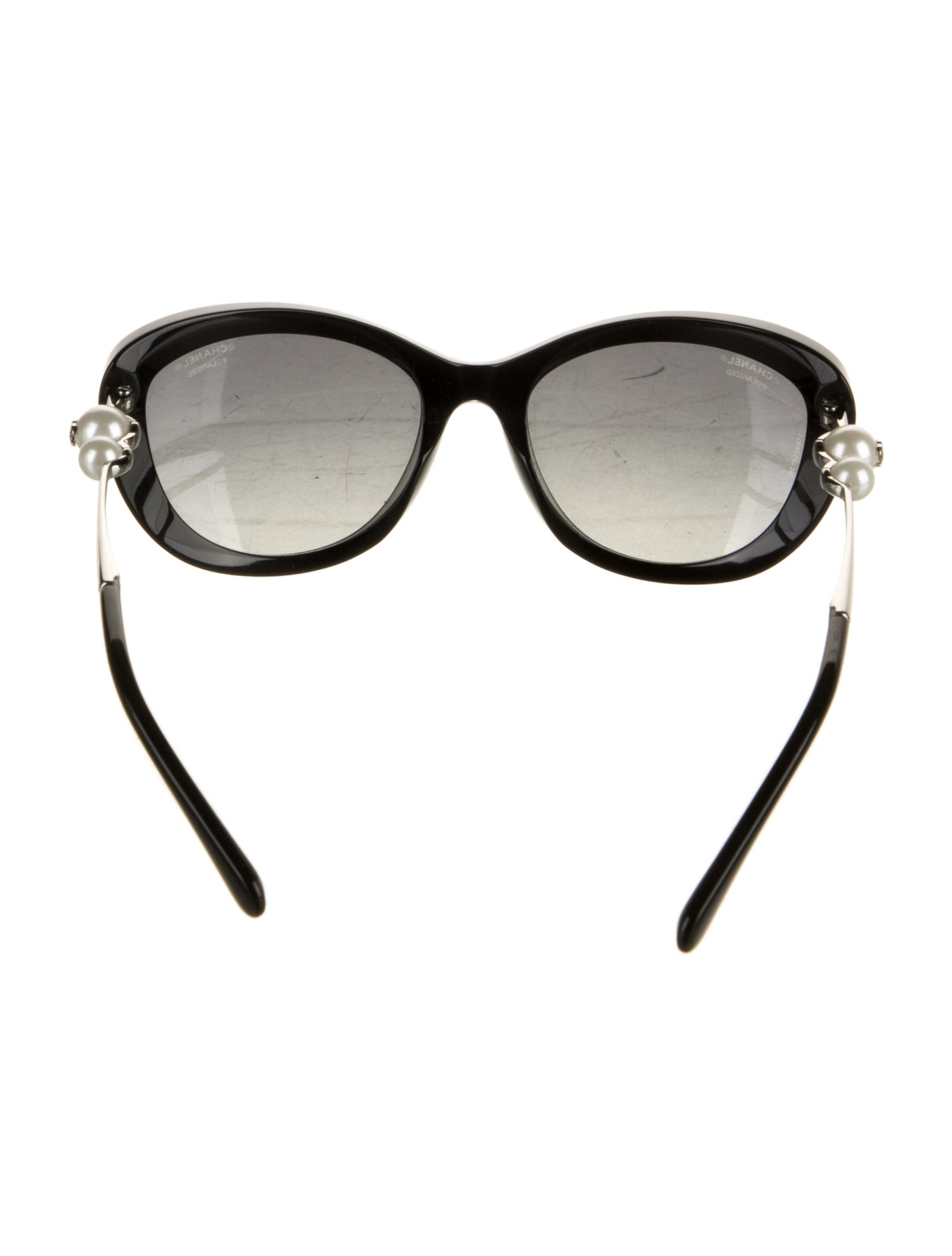 Chanel Interlocking CC Logo Cat-Eye Sunglasses