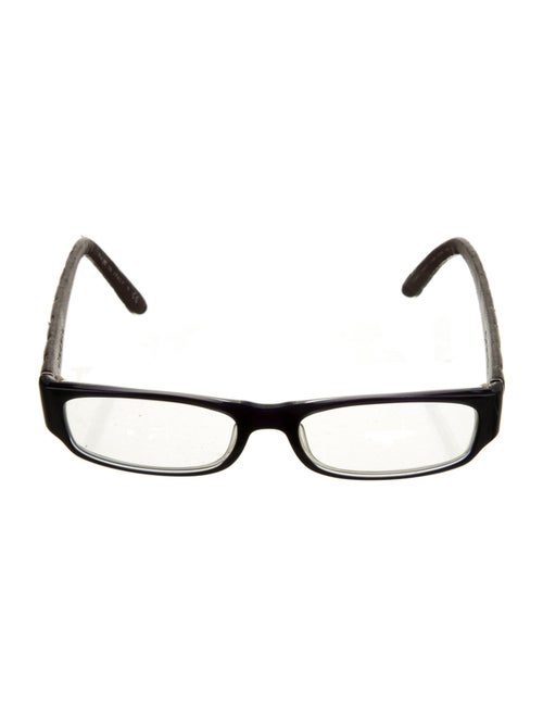 Chanel Quilted Pattern Square Eyeglasses