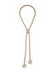 Chanel 2023 Strass 'CHA' 'NEL' Lariat Necklace