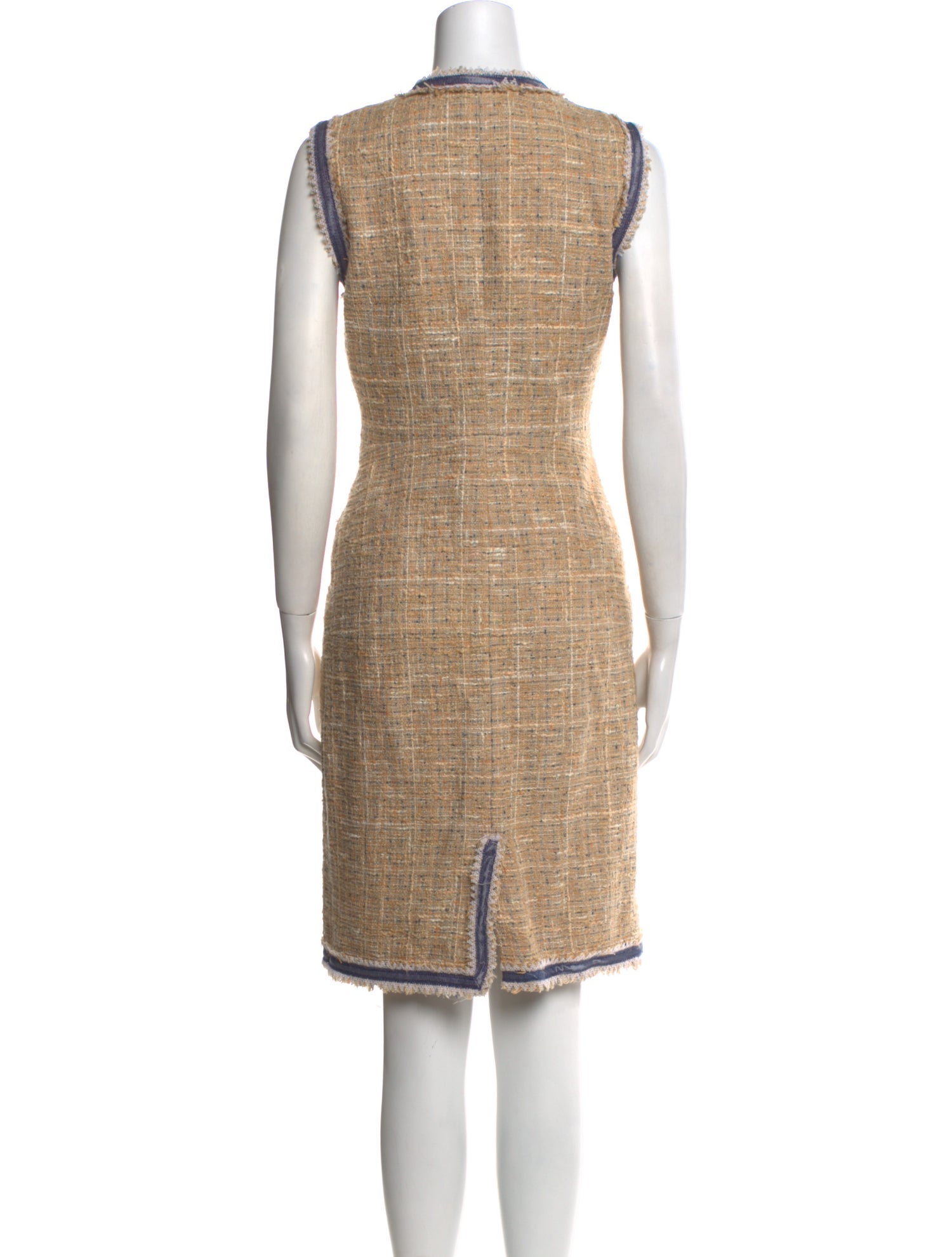 Vintage Knee-Length Dress