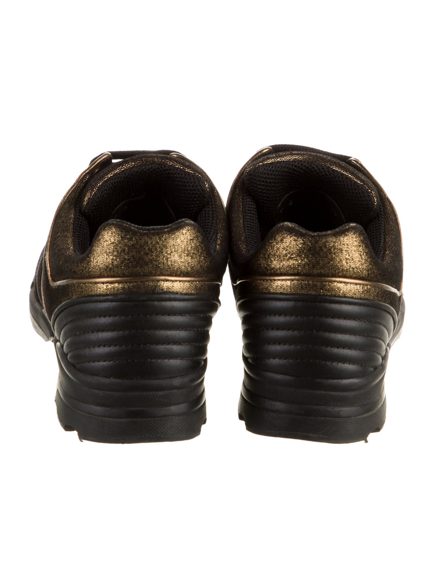 Chanel 2016 Interlocking CC Logo Athletic Sneakers