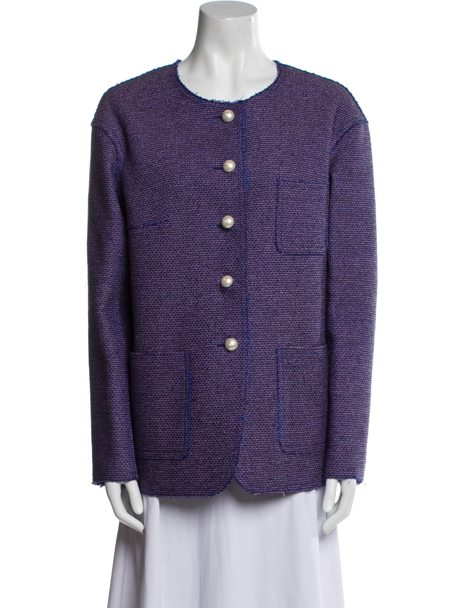 Chanel 2013 Printed Evening Jacket