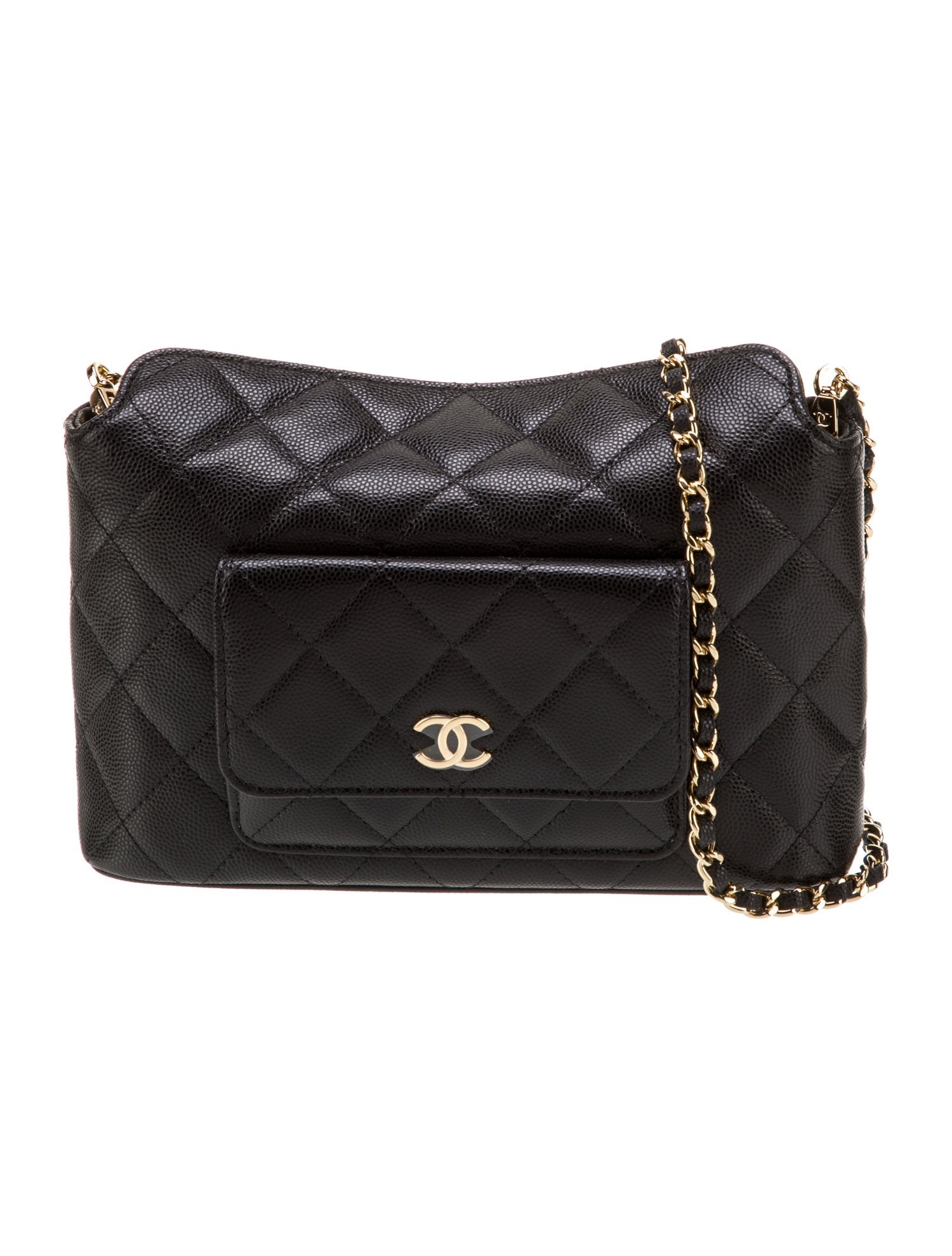 Chanel 2025 Quilted Clutch w/ Chain