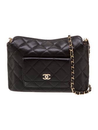 Chanel 2025 Quilted Clutch w/ Chain