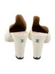 Chanel Interlocking CC Logo Leather Mules
