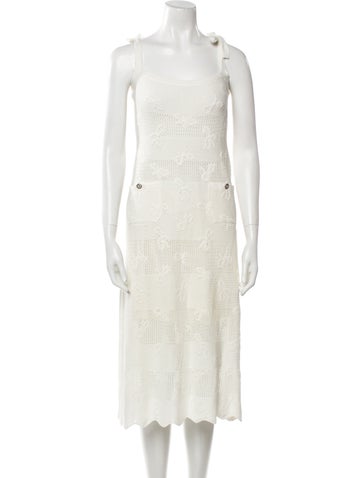 Chanel Dresses 2024 Midi Length Dress Us6, Fr38 | M