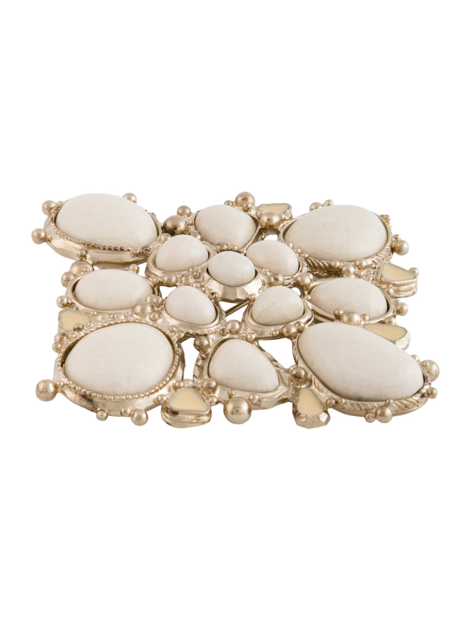 Chanel Resin Pendant Brooch