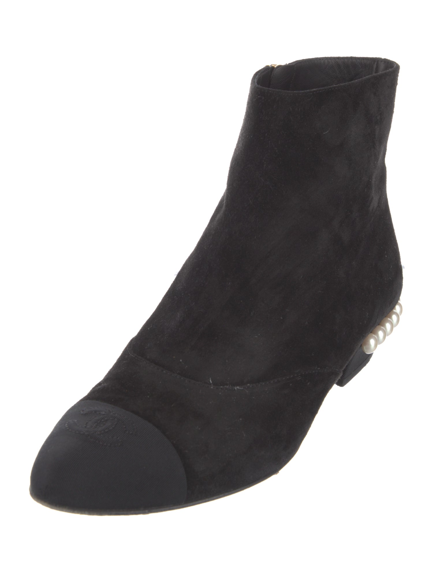 Chanel 2018 Interlocking CC Logo Boots