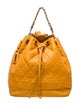 Chanel Quilted Drawstring Backpack