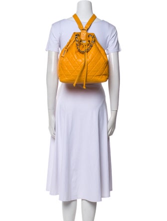 Chanel Quilted Drawstring Backpack