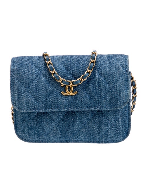 Chanel Mini Pearl Crush Clutch w/ Chain