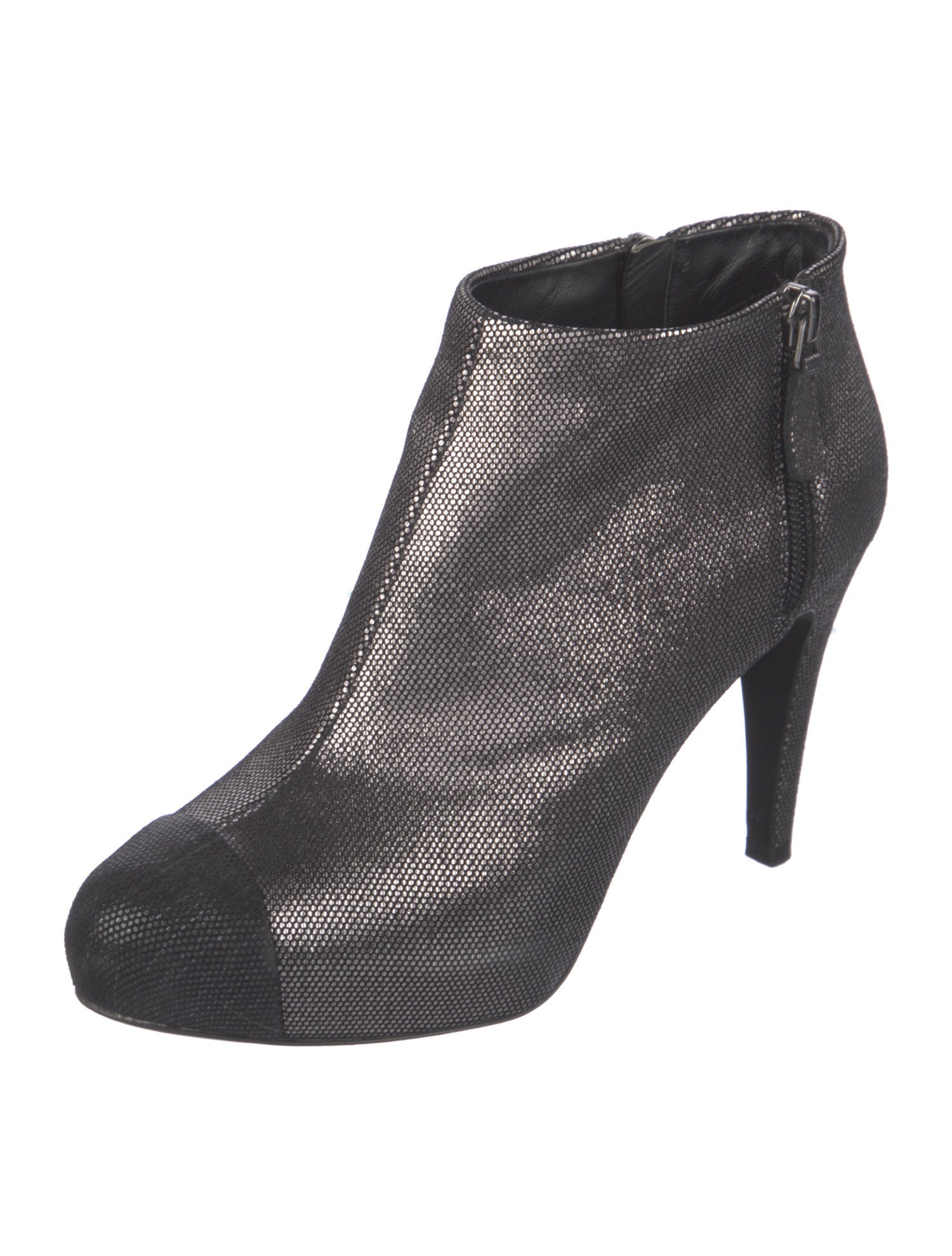 Chanel Interlocking CC Logo Boots