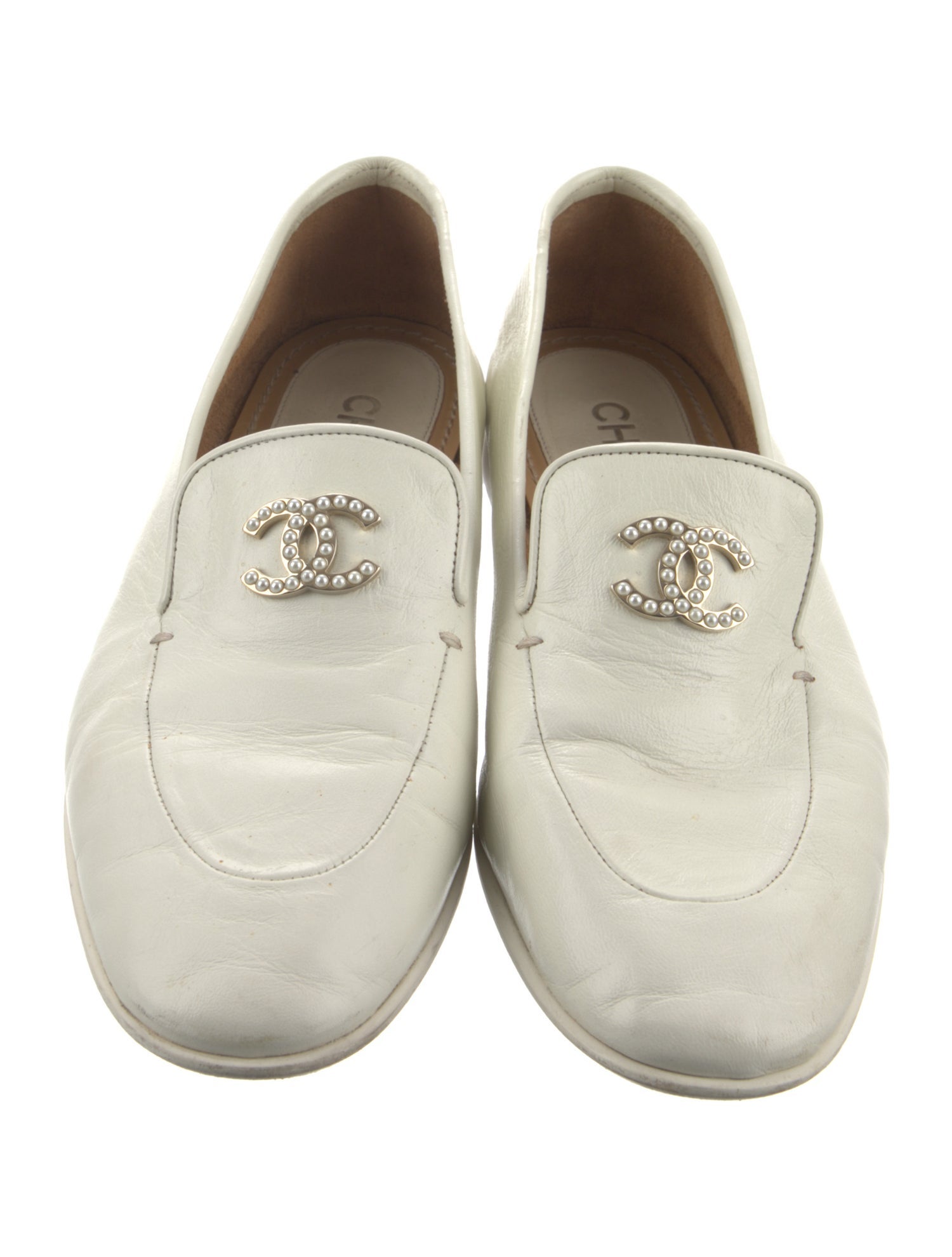 Chanel 2023 Interlocking CC Logo Loafers