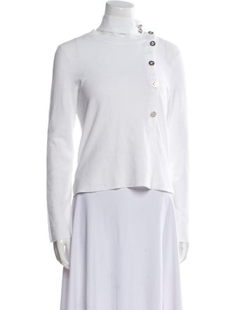 Chanel 2022 Mock Neck Top