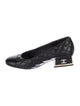 Chanel Interlocking CC Logo Lambskin Pumps