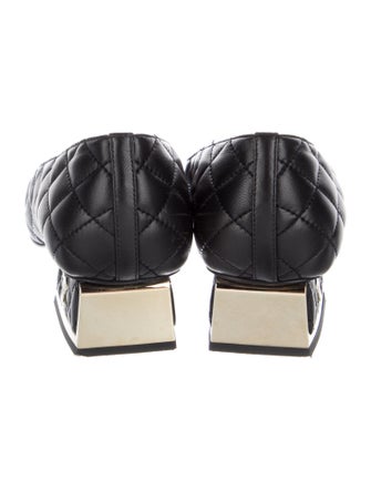 Chanel Interlocking CC Logo Lambskin Pumps