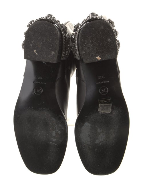 Chanel Vintage Interlocking CC Logo Riding Boots