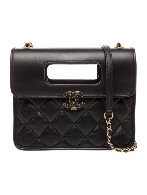 Chanel Graphic Catch Flap Bag