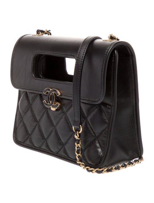 Chanel Graphic Catch Flap Bag