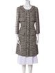 Chanel 2013 Plaid Print Coat