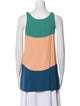 Chanel 2014 Colorblock Pattern Top
