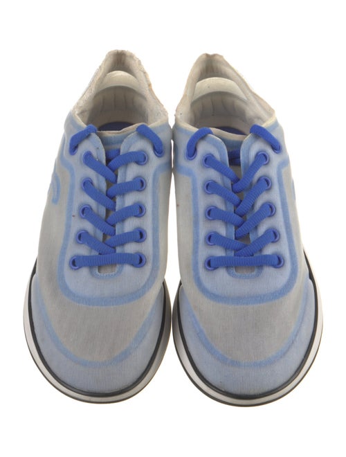 Chanel Interlocking CC Logo Mesh Sneakers