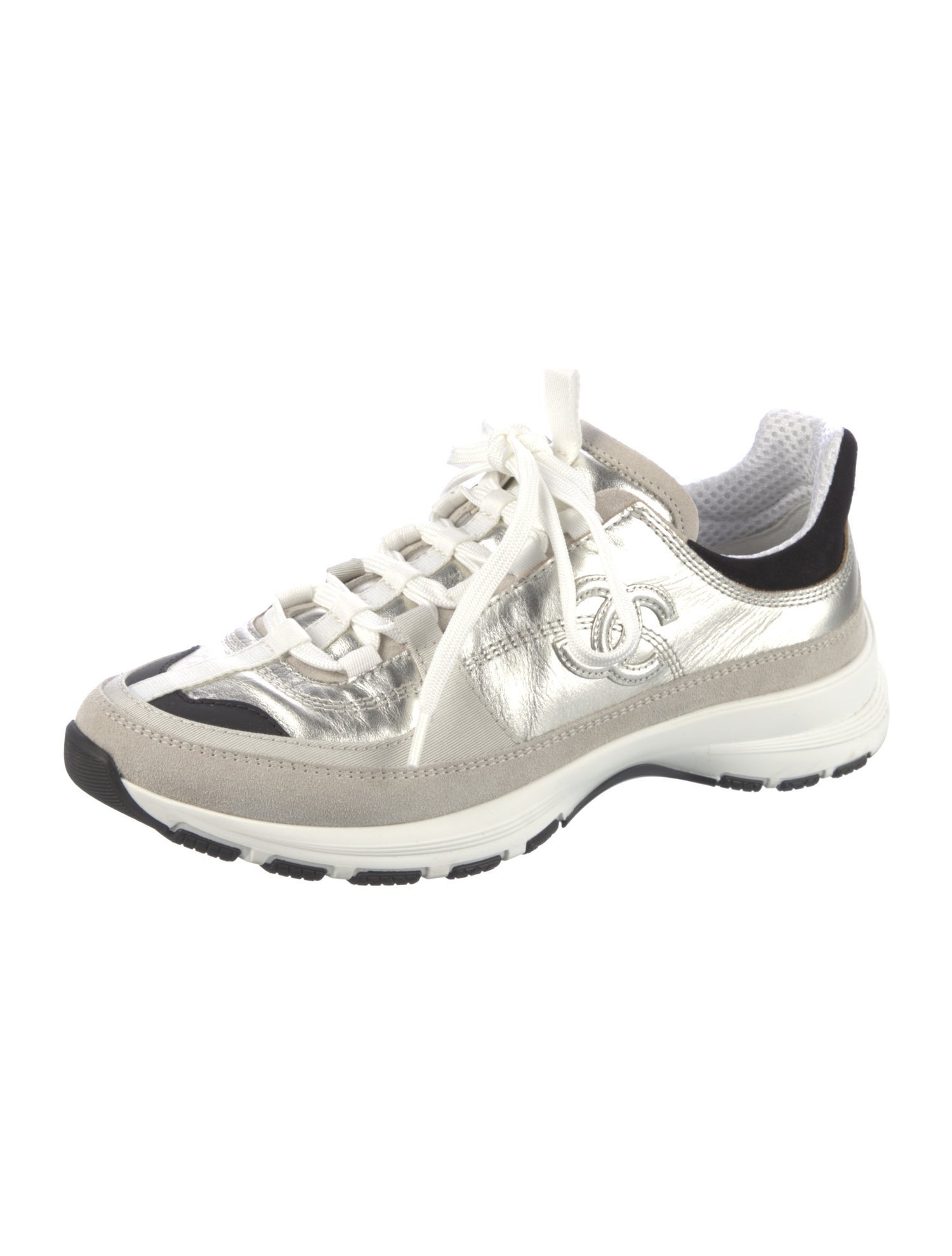 Chanel 2025 Interlocking CC Logo Sneakers