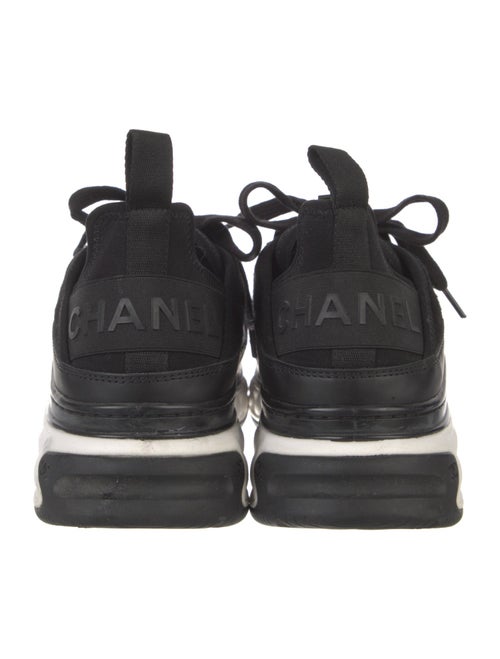 Chanel Interlocking CC Logo Neoprene Sneakers