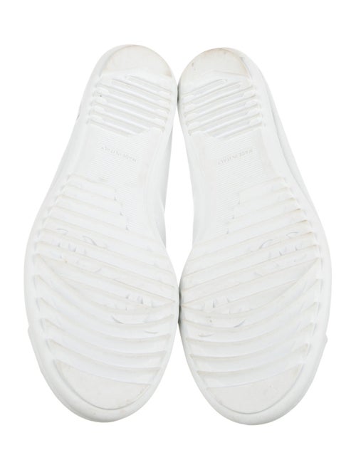 Chanel Interlocking CC Logo Leather Slingback Flats