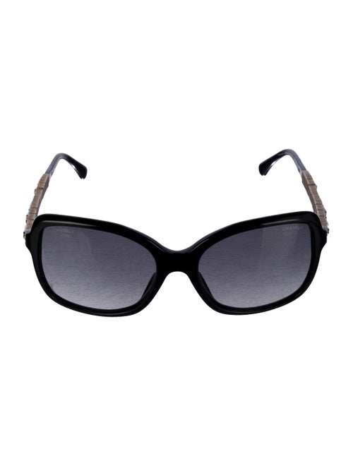 Chanel Interlocking CC Logo Oversize Sunglasses