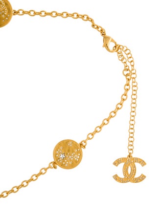 Chanel 2024 24K Gold Interlocking CC Waist Belt