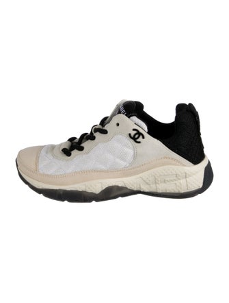 Chanel Interlocking CC Logo Sneakers